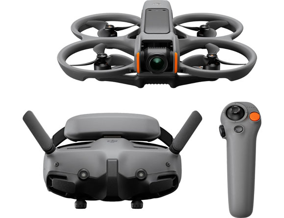 DJI Avata 2 Fly More Combo with Goggles 3 and RC Motion 3