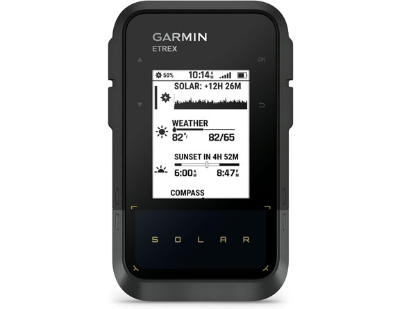 Garmin eTrex Solar Powered GPS Handheld Navigator